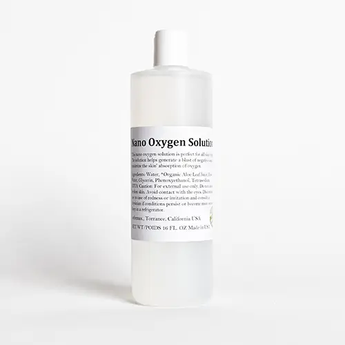Nano Oxygen Solution - Maintaining Serum Effectiveness